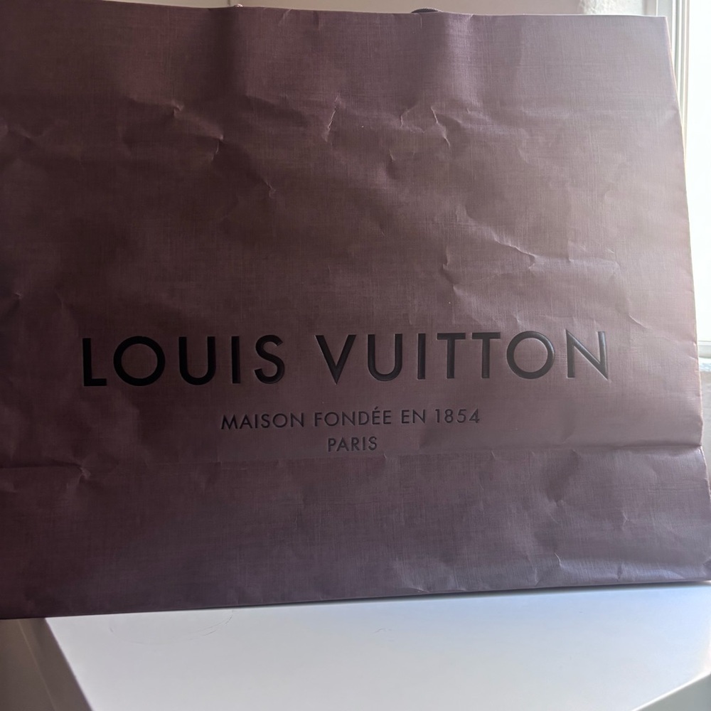 Louis Vuitton Dark Brown Shopping Bag 15.5” x 13” - Picture 7 of 13